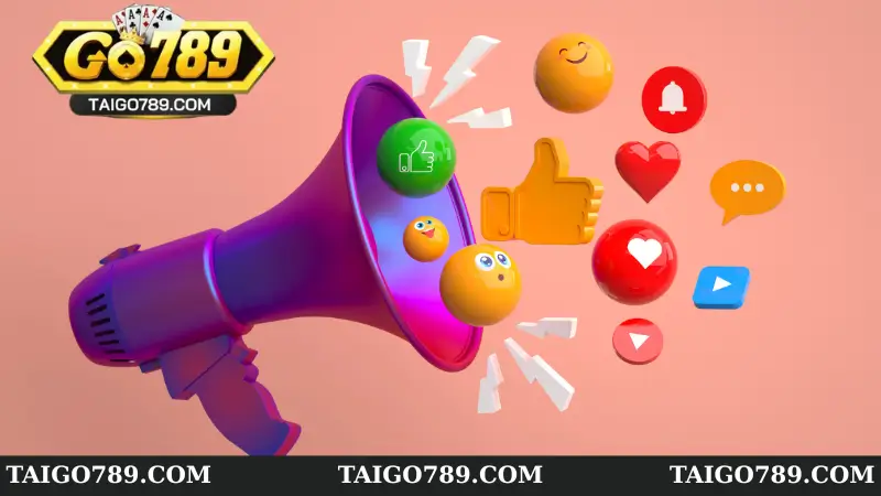 Kết nối với dịch vụ liên hệ Go789 qua các kênh social